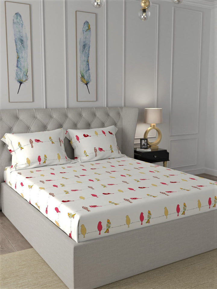 URBAN SPACE King Fitted Bedsheet Set