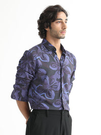 RARE RABBIT Men Daize Slim Fit Floral Printed Shirt