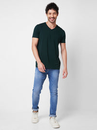 SPYKAR V-Neck Slim Fit T-shirt