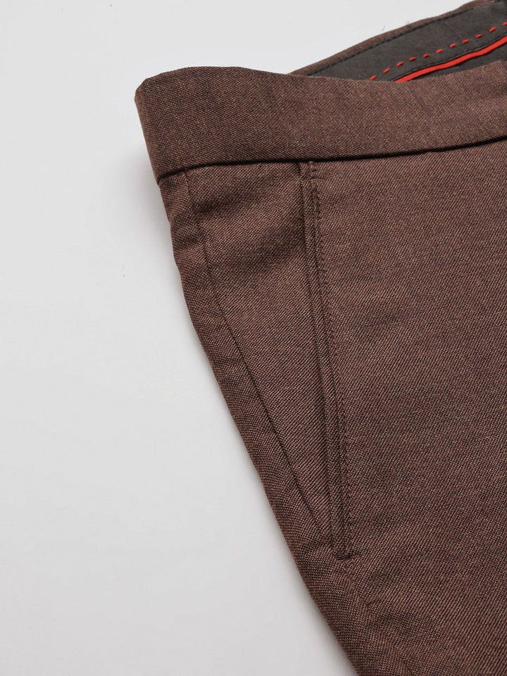 The Indian Garage Co. X Luxe Men Regular Fit Formal Trousers