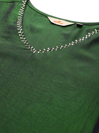 Anouk Tyohaar Collection Sequinned Kurta with Trousers & Dupatta