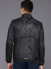 HRX by Hrithik Roshan Brand Logo Running Tailored Jacket