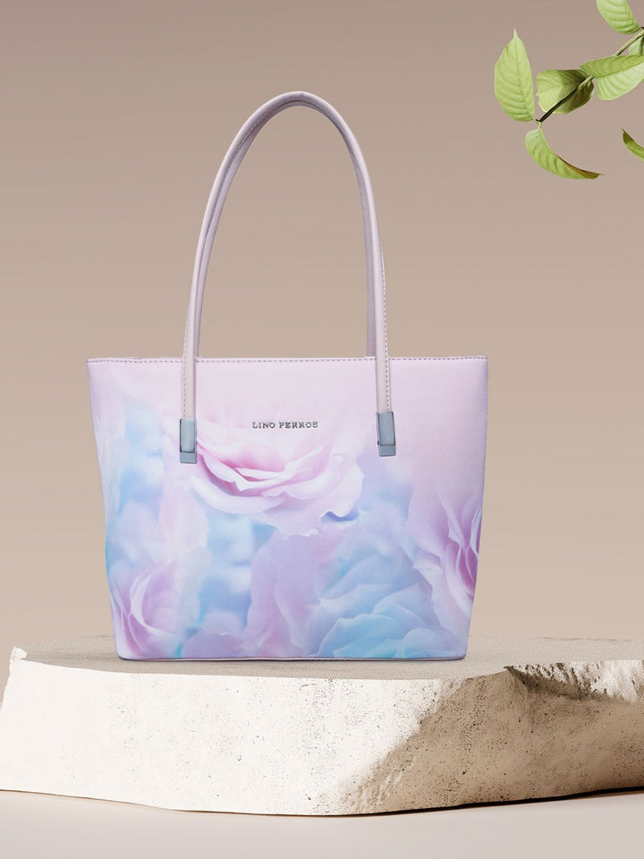 Lino Perros Pink Printed Shoulder Bag