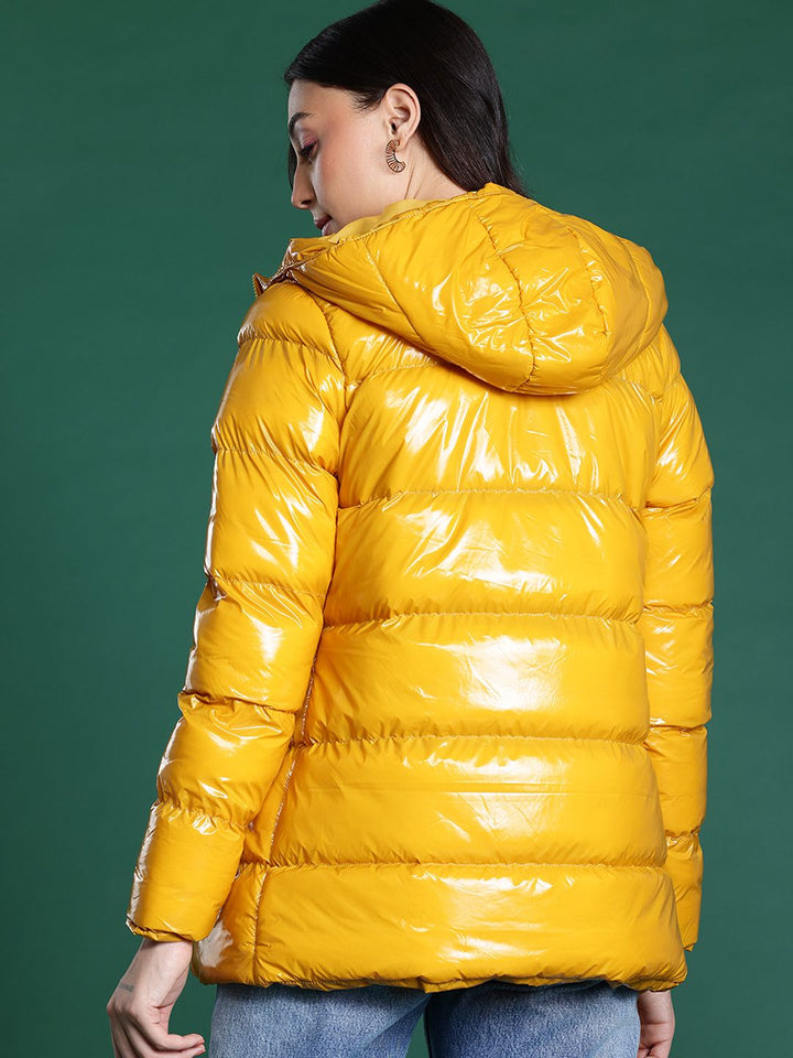 DressBerry Longline Hooded Puffer Jacket