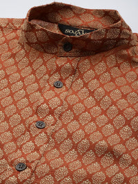 SOJANYA Motif Etnik Kurta
