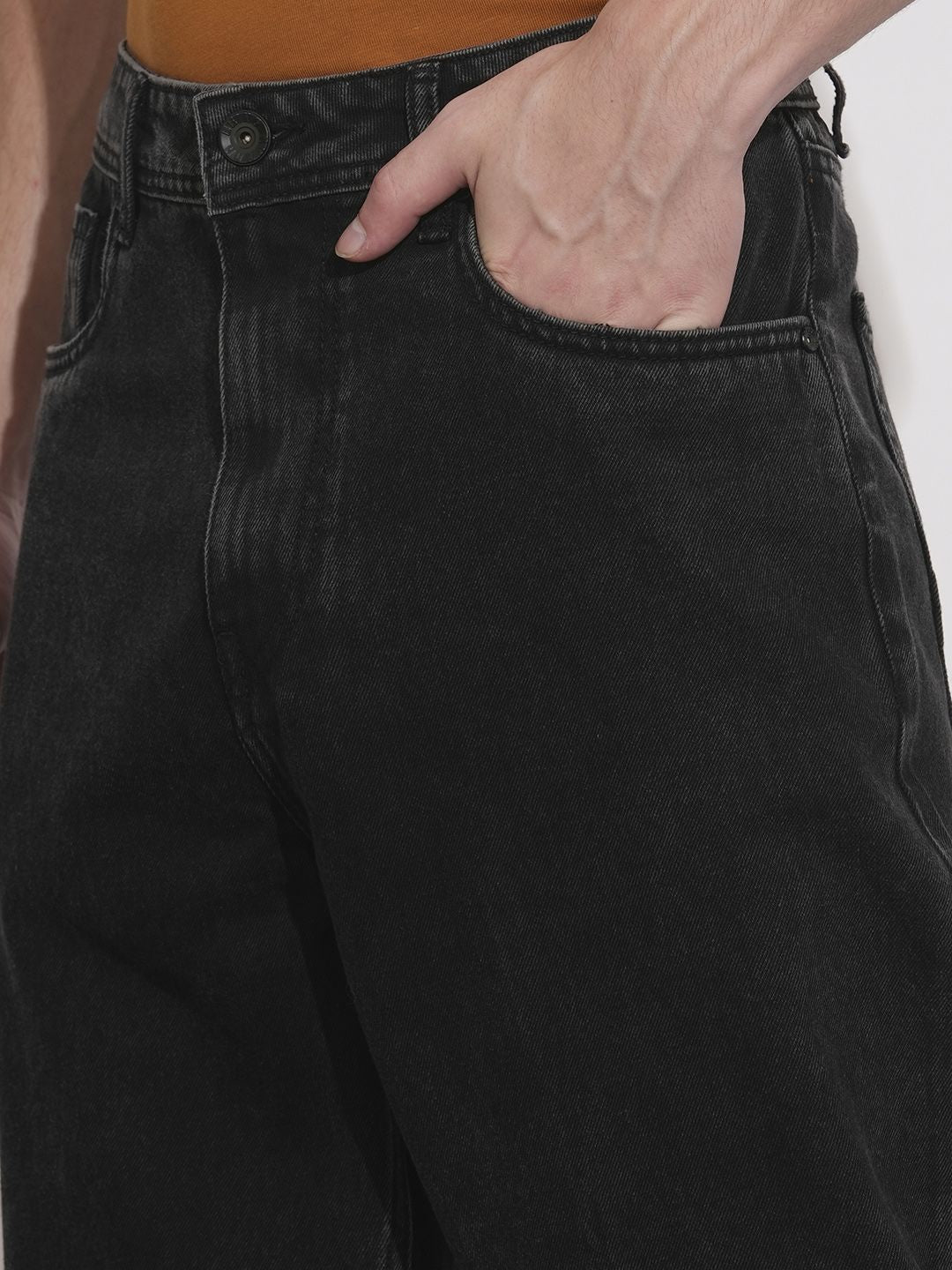 Being Human Men Anti Fit Mildly Distressed Light Fade Jeans