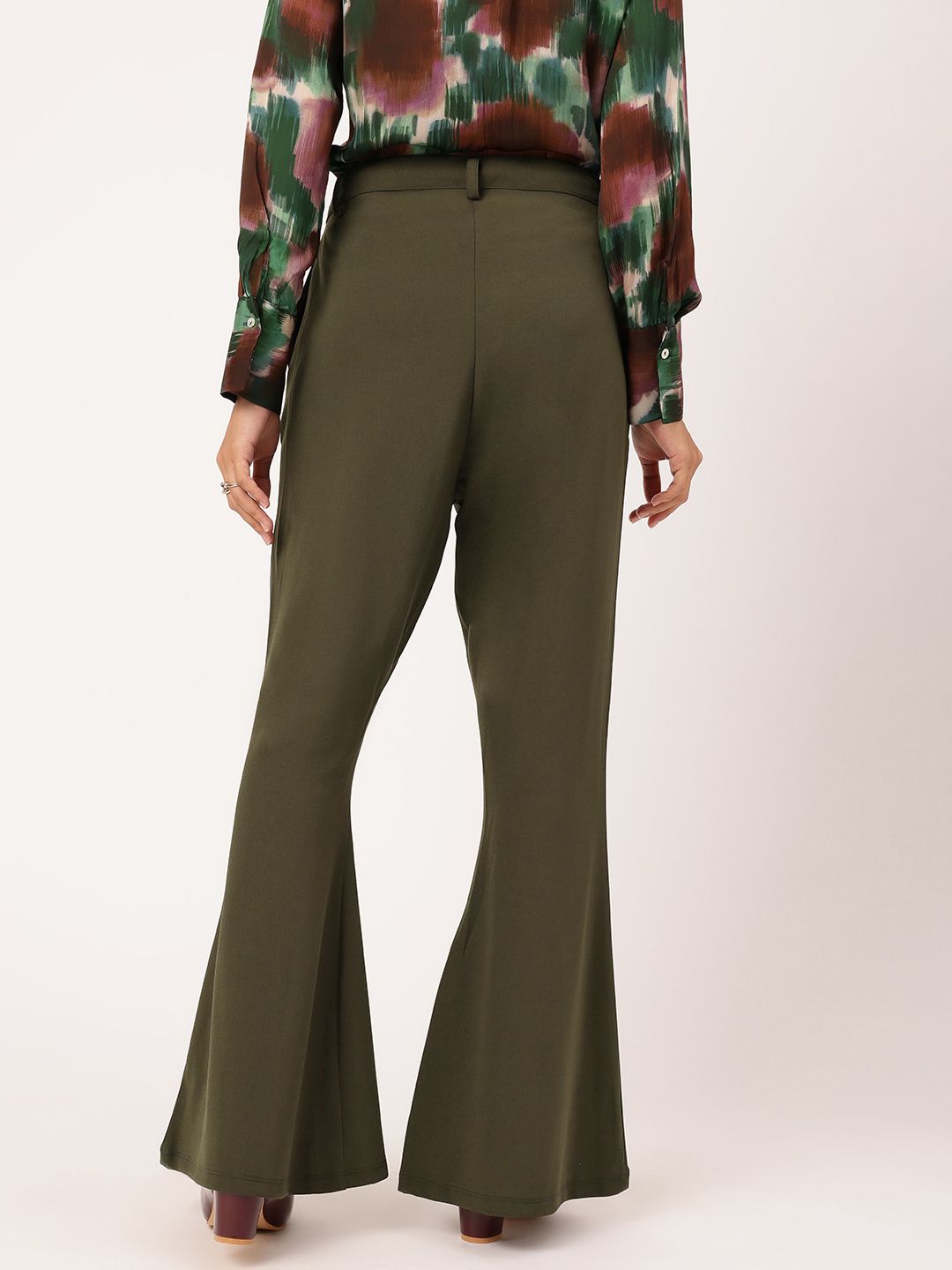 DressBerry Women Flared Trousers