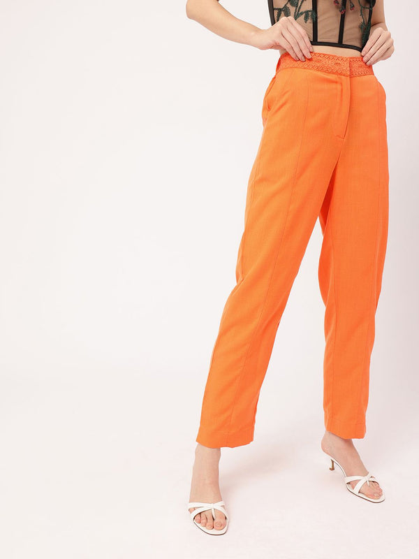 DressBerry Cute Feminine Stand Out In Style Regular Trousers