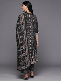 Libas Floral Printed Kurta with Trousers & With Dupatta