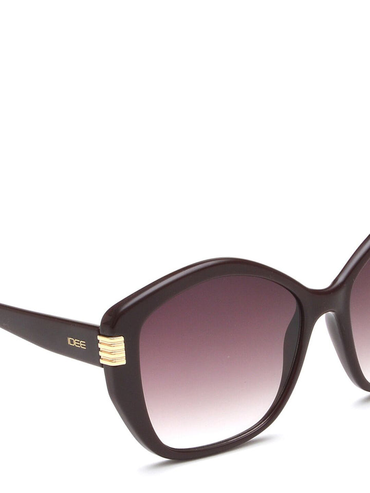 IDEE Women Round Sunglasses with UV Protected Lens IDS3027C3SG