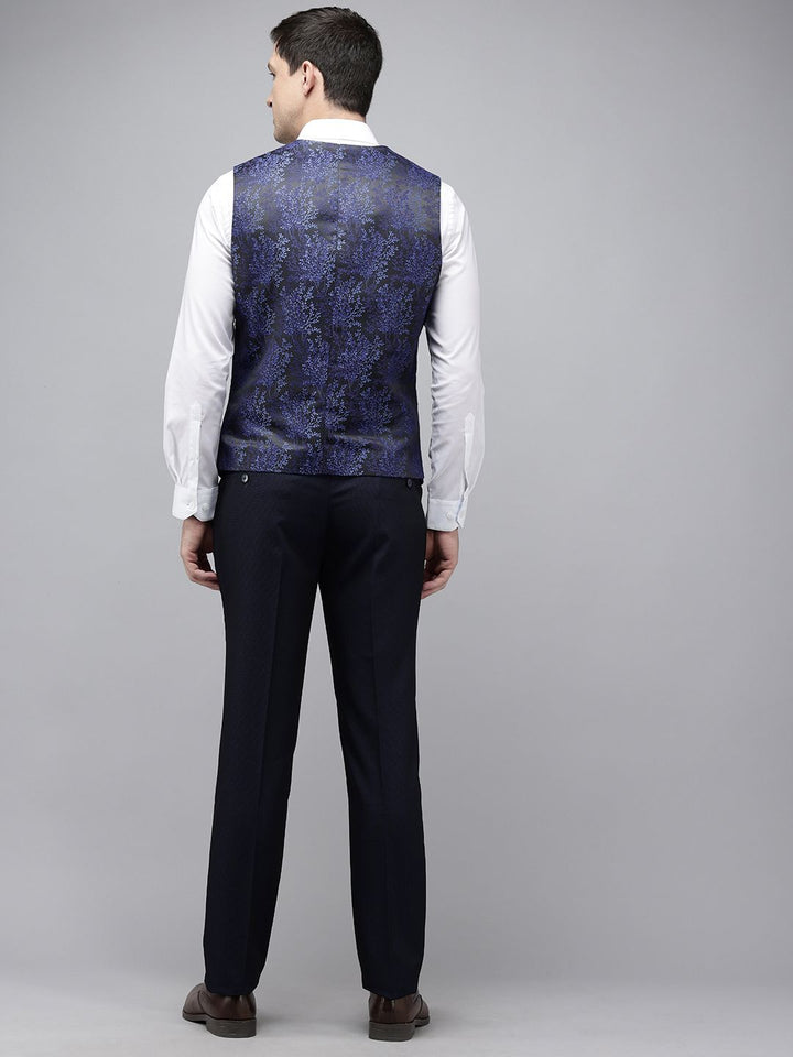 Park Avenue Single Breasted Slim Fit 3-Piece Party Wear Suit