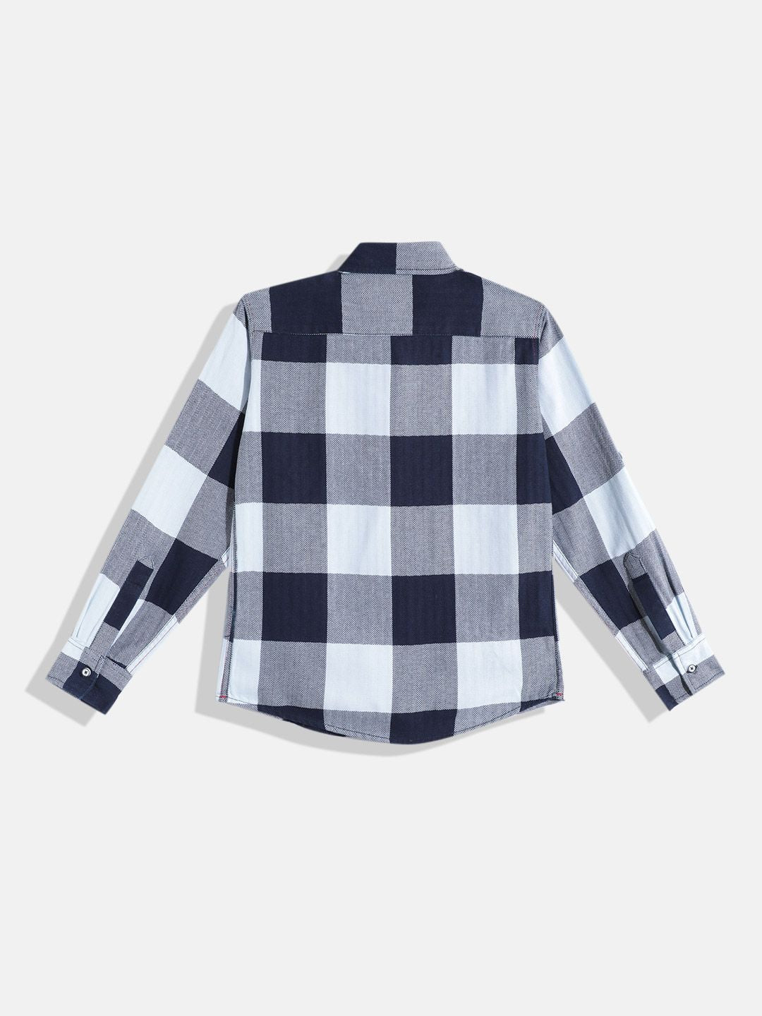Monte Carlo Boys Gingham Checked Casual Smart Fit Shirt