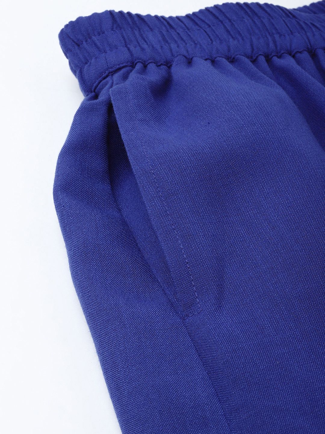 DressBerry Women Effortlessly Chic Gathered A-line Midi Skirt