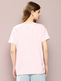 DILLINGER Women Graphic Printed Boxy T-shirt