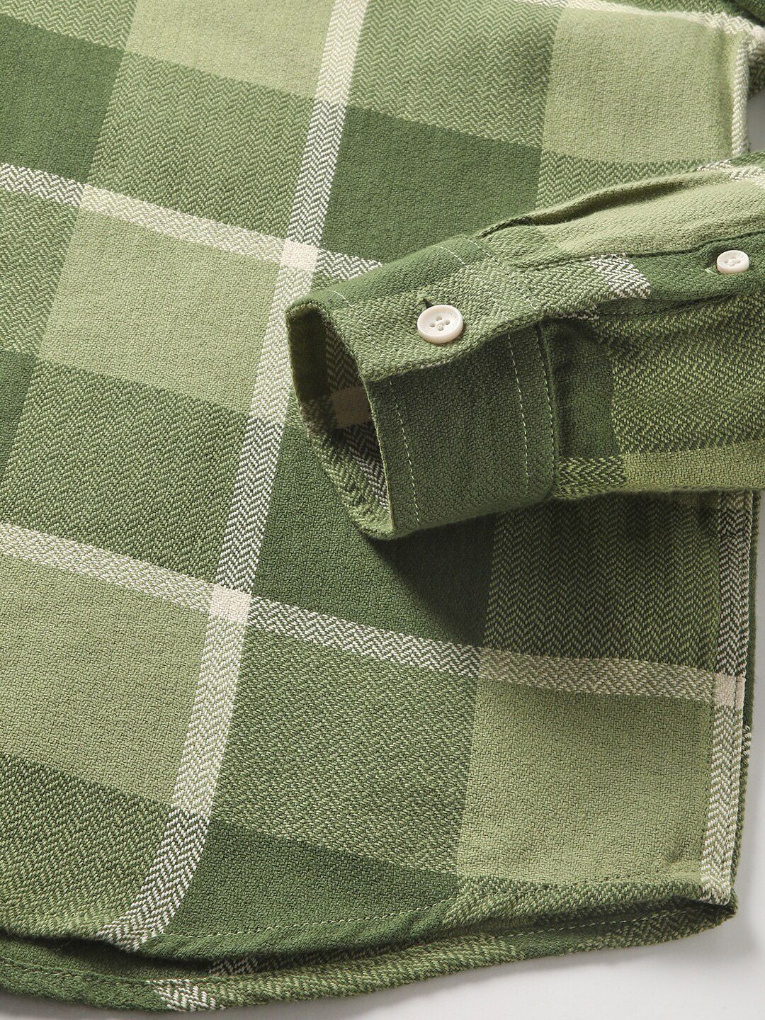 THE BEAR HOUSE Tartan Checked Flannel Casual Pure Cotton Shirt