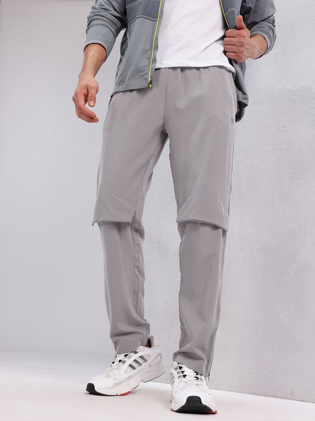 HRX by Hrithik Roshan Men Mid-Rise Rapid-Dry Running Track Pants