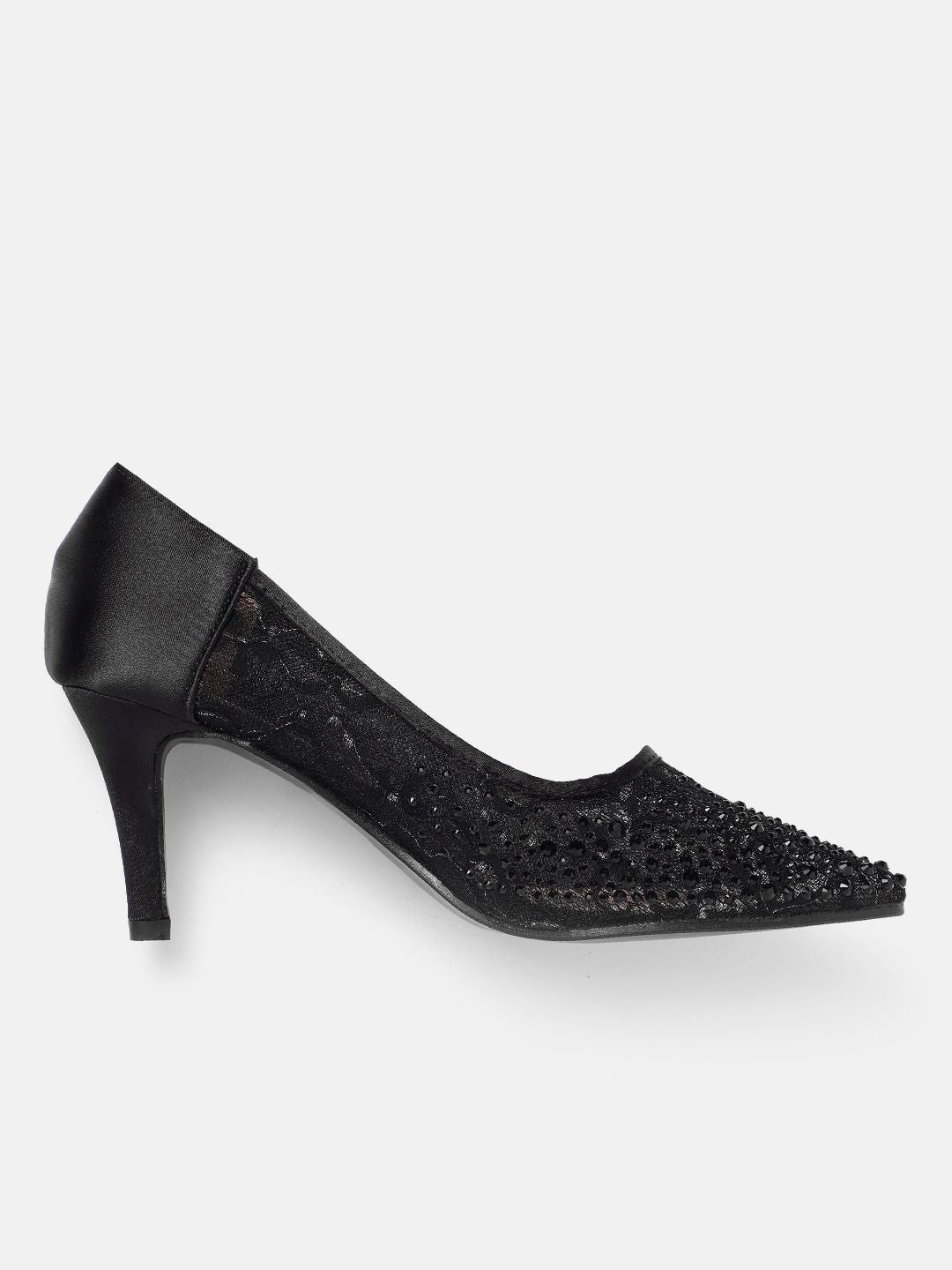Lino Perros Embellished Party Slim Heel Pumps
