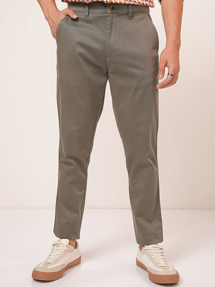 HIGHLANDER Premium Satin Chino Trousers