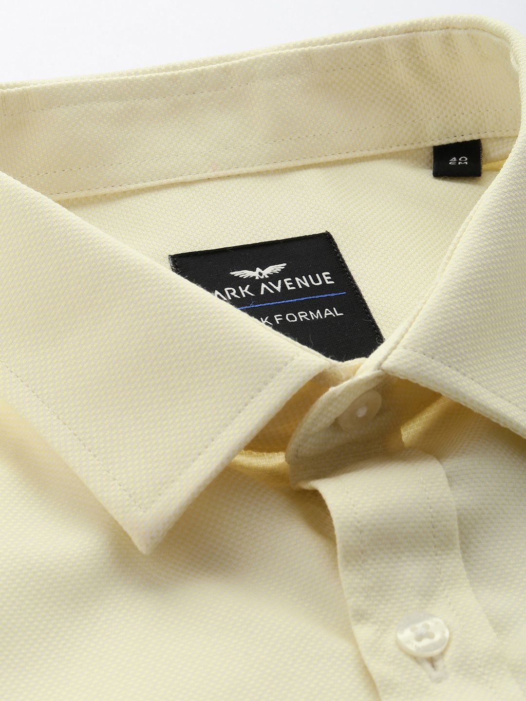 Park Avenue Men Slim Fit Textured Work Formal Shirt