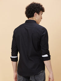 Being Human Slim Fit Spread Collar Long Sleeves Casual Shirt
