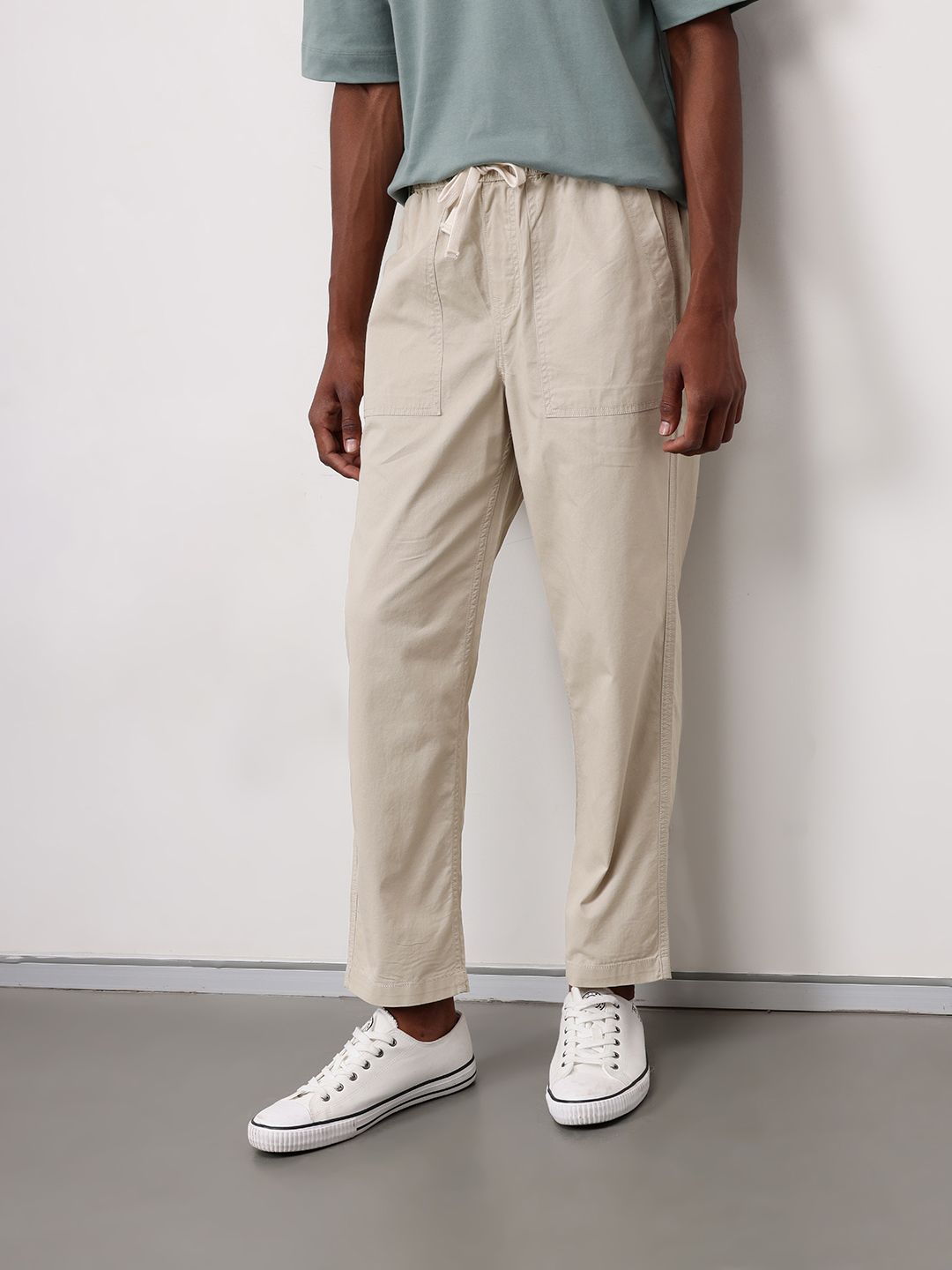 ether Men Regular Fit Trousers