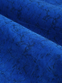 Cortina Navy Blue & Blue Set of 2 Printed Room Darkening Door Curtain