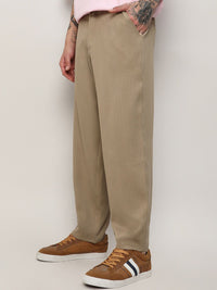 Kampus Sutra Lelaki Santai Mid Rise Rise Easy Wash Cotton Trousers