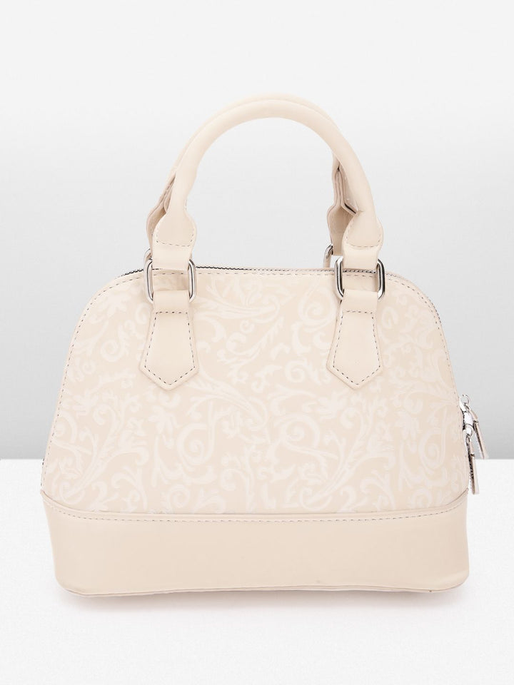 Lino Perros Women Floral Textured Structured Handheld Bag