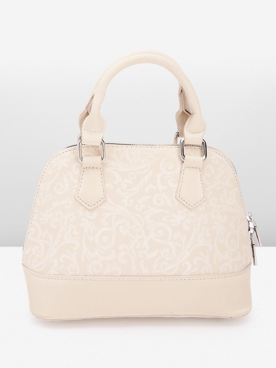 Lino Perros Women Floral Textured Structured Handheld Bag