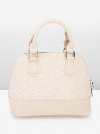 Lino Perros Women Floral Textured Structured Handheld Bag