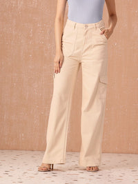 all about you Women Wide Leg High-Rise Stretchable Jeans