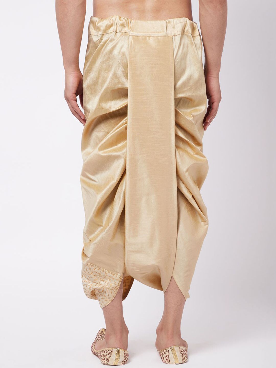 VASTRAMAY By Vastramay Men Relaxed-Fit Embroidered Ethnic Dhoti Pant