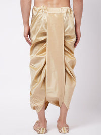 VASTRAMAY By Vastramay Men Relaxed-Fit Embroidered Ethnic Dhoti Pant