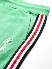 Being Human Men Pure Cotton Side Stripes Track Pants