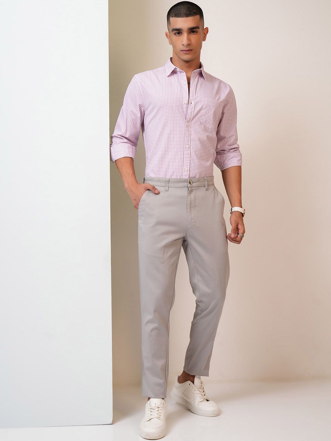 HIGHLANDER Premium Satin Chino Trousers