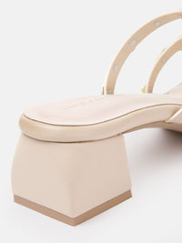 Lino Perros Studded Block Heel