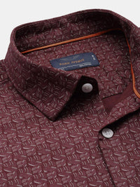 Park Avenue Pure Cotton Slim Fit Printed Casual Shirt