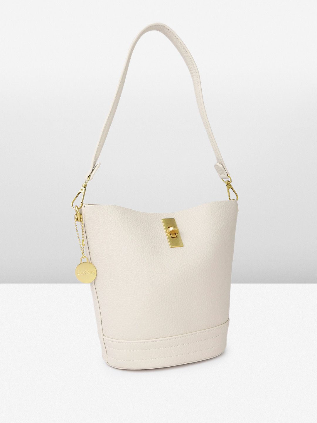 DressBerry Structured Shoulder Bag with Pouch