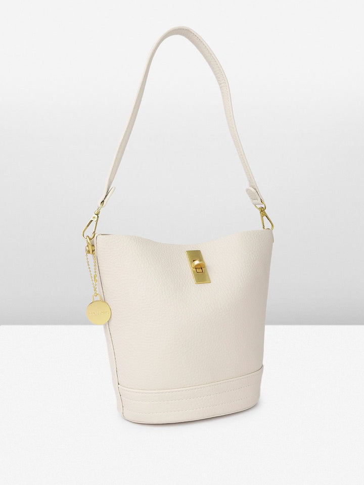 DressBerry Structured Shoulder Bag with Pouch