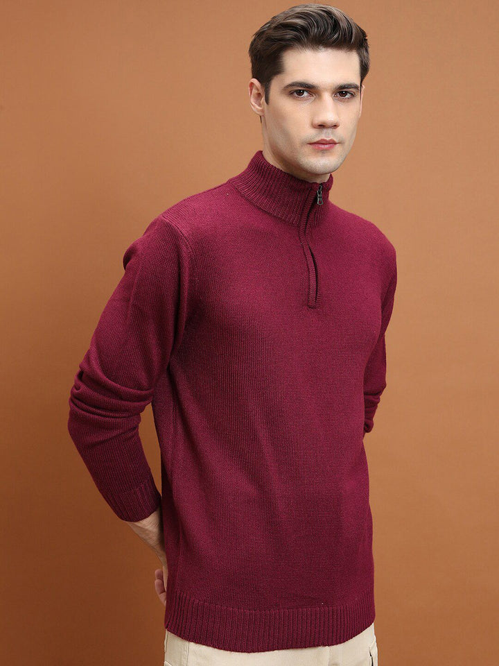 HIGHLANDER Turtle Neck Regular Fit Pullover
