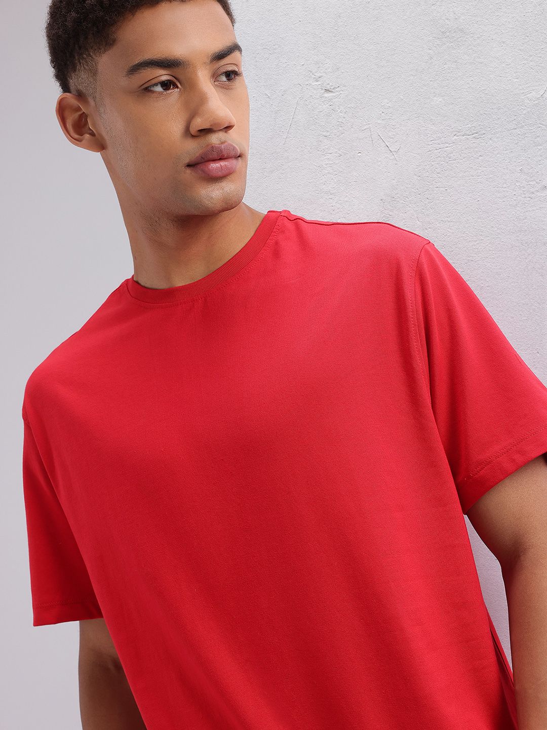 HRX by Hrithik Roshan Typography Printed Drop-Shoulder Sleeves Training T-shirt