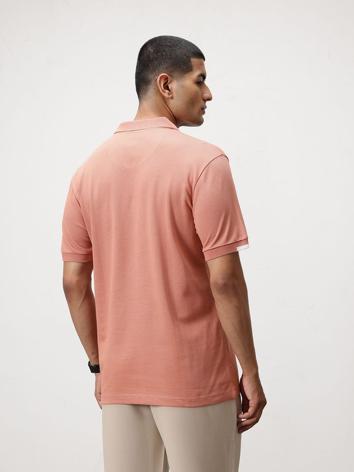 ether Contrast Collar Classic Fit Organic Cotton T-shirt