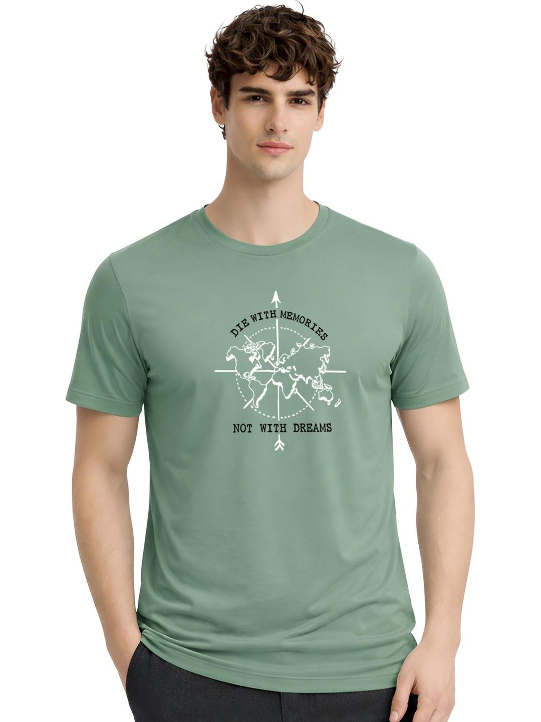 ADRO Men Printed T-shirt