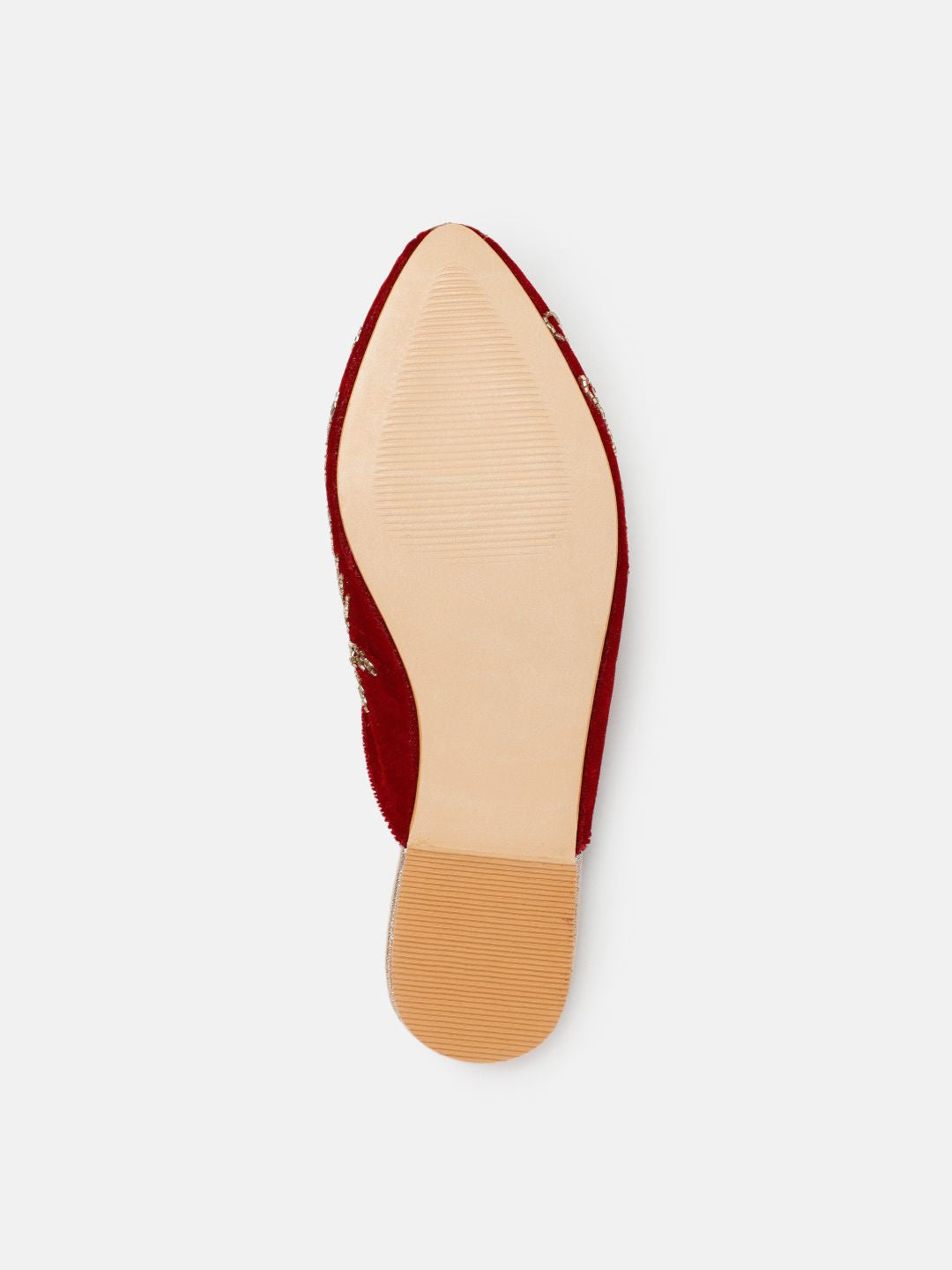 House of Pataudi Women Embellished Ethnic Mules