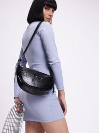DressBerry Half Moon Shoulder Bag