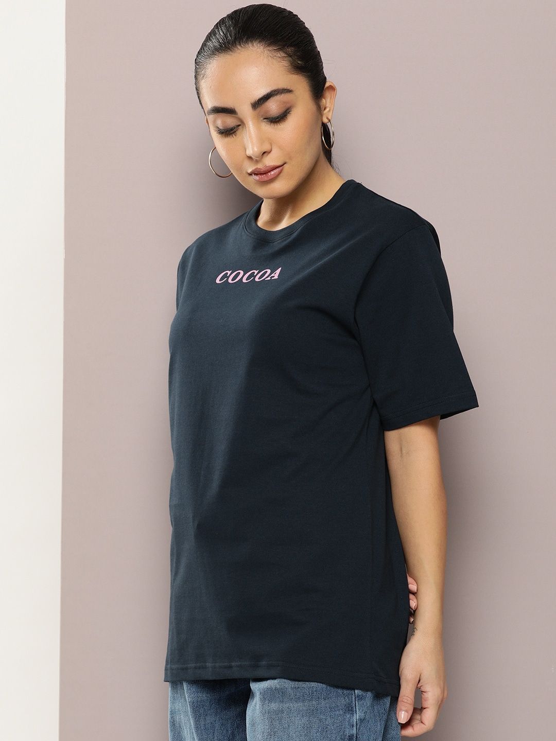 DILLINGER Graphic Printed Oversized Pure Cotton T-shirt