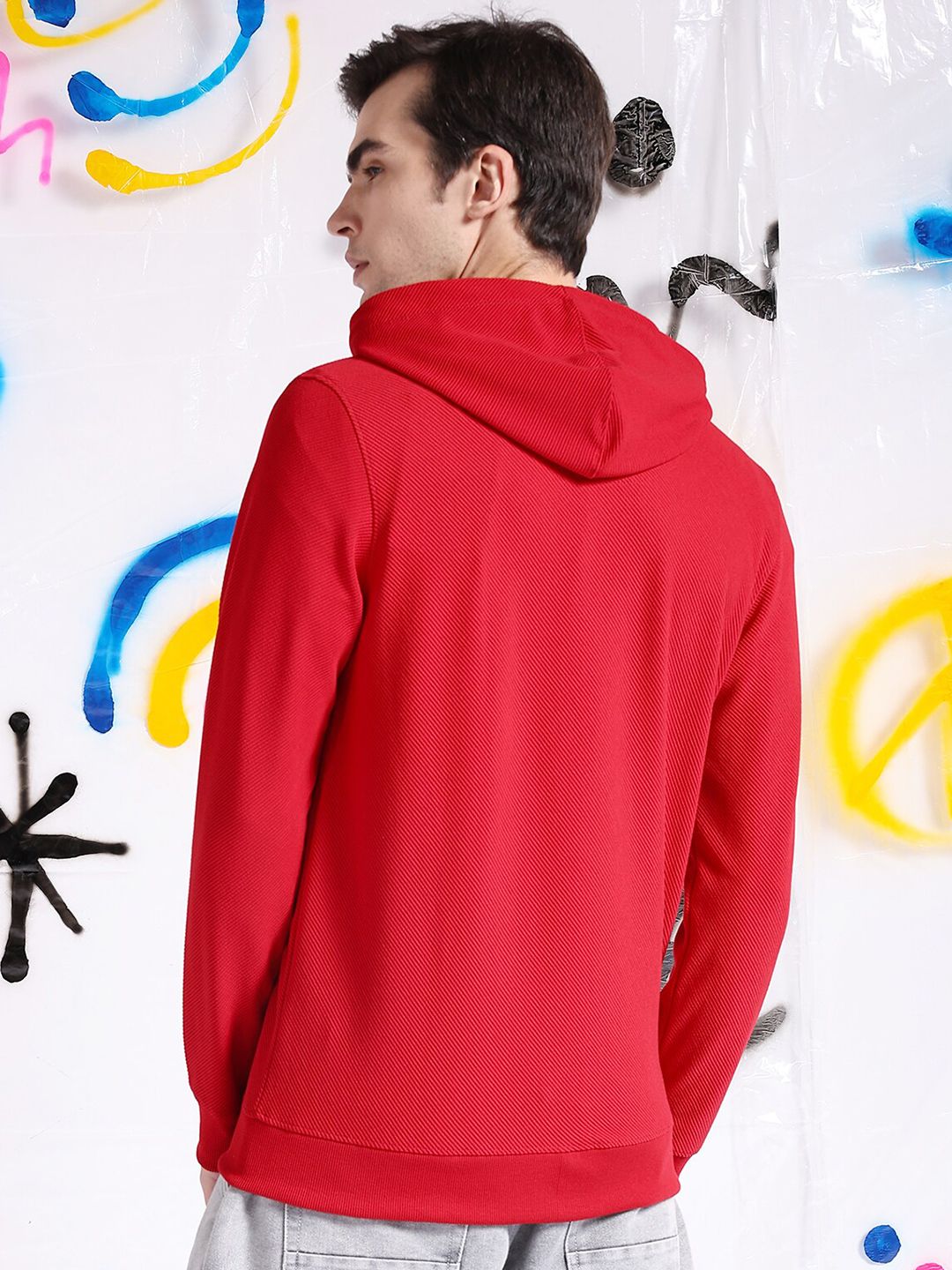 The Indian Garage Co Long Sleeves Hood Zipfront Sweatshirt