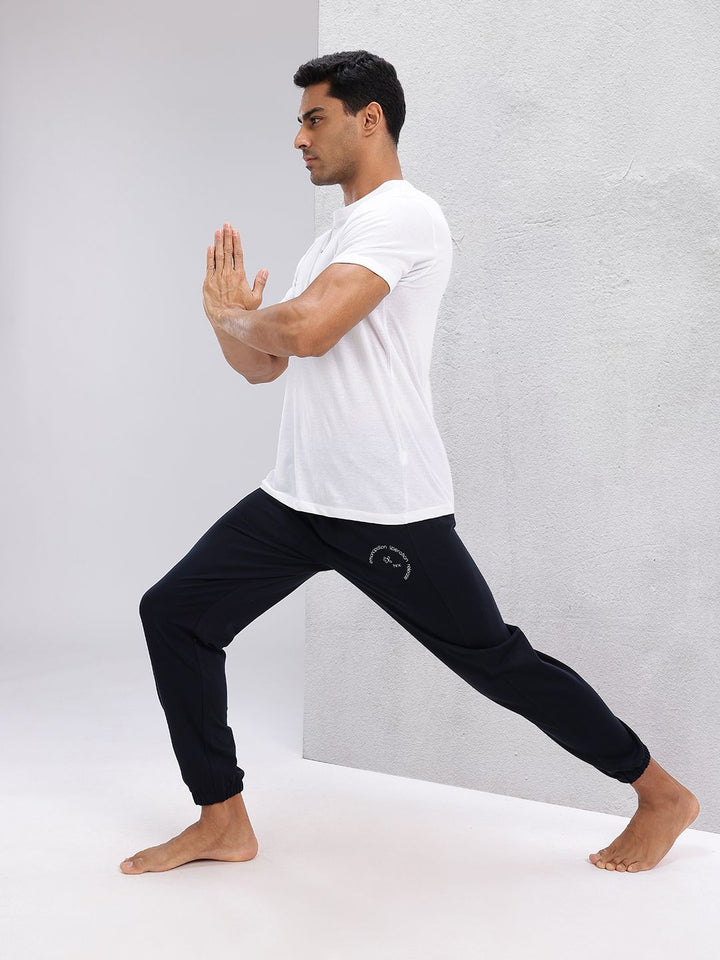 HRX by Hrithik Roshan Men Placement Print Yoga Joggers