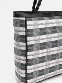 Anouk Self Striped Structured Sling Bag