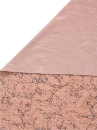 Cortina Set Of 2 Pink Abstract Printed Room Darkening Velvet Window Curtains